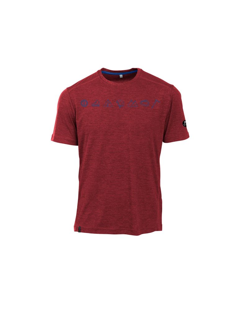 MAUL Herren Shirt Grinberg - 1/2 T-Shirt+Print