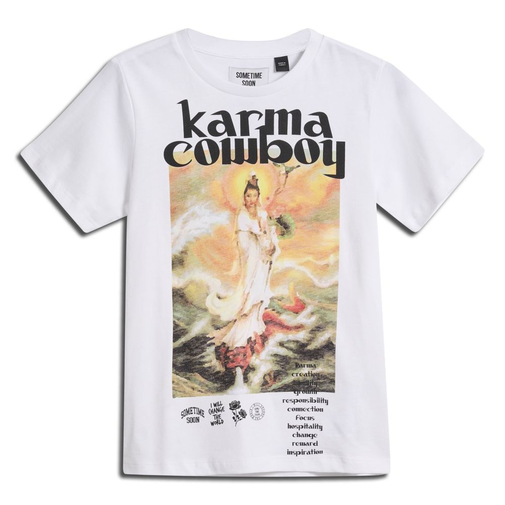 Hummel stmCREATION T-SHIRT S/S - BRIGHT WHITE - 104 - bright white