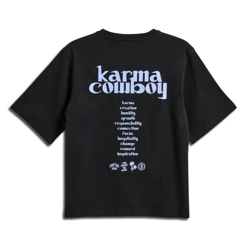 Hummel stmKARMA T-SHIRT S/S - BLACK - 110 - black