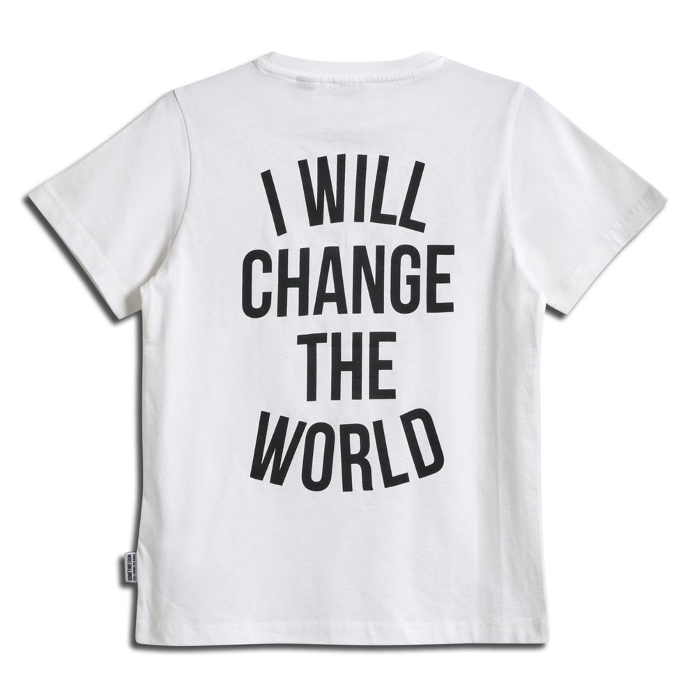 Hummel stmREVOLUTION T-SHIRT S/S - BRIGHT WHITE - 104 - bright white