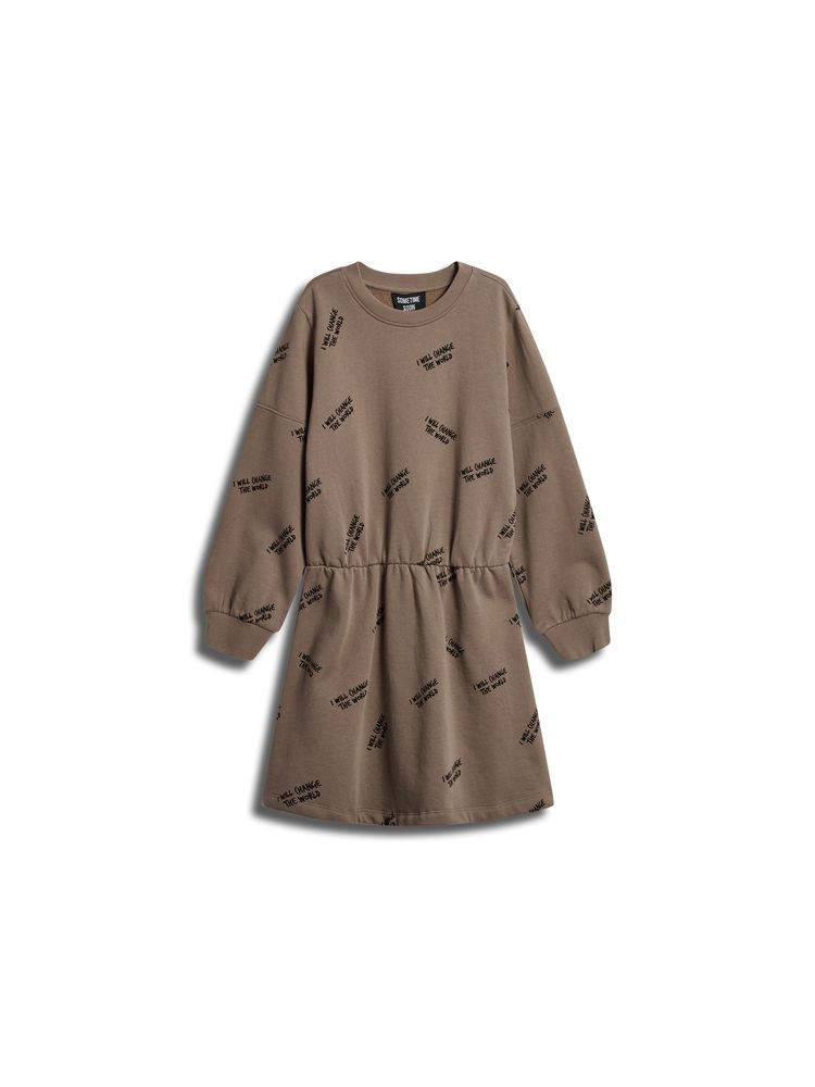 Sometime Soon Verstellbare Taille Dress L/S Stsmolly Mädchen