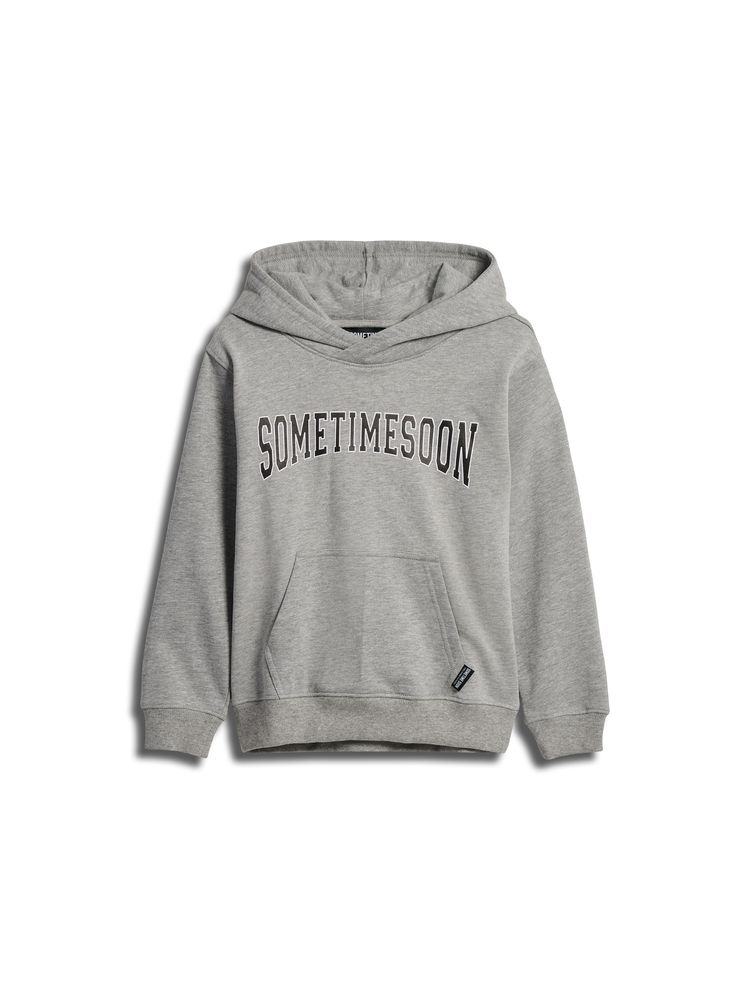 Hummel stsOCEAN HOODIE - LIGHT GREY MELANGE - 110 - light grey melange