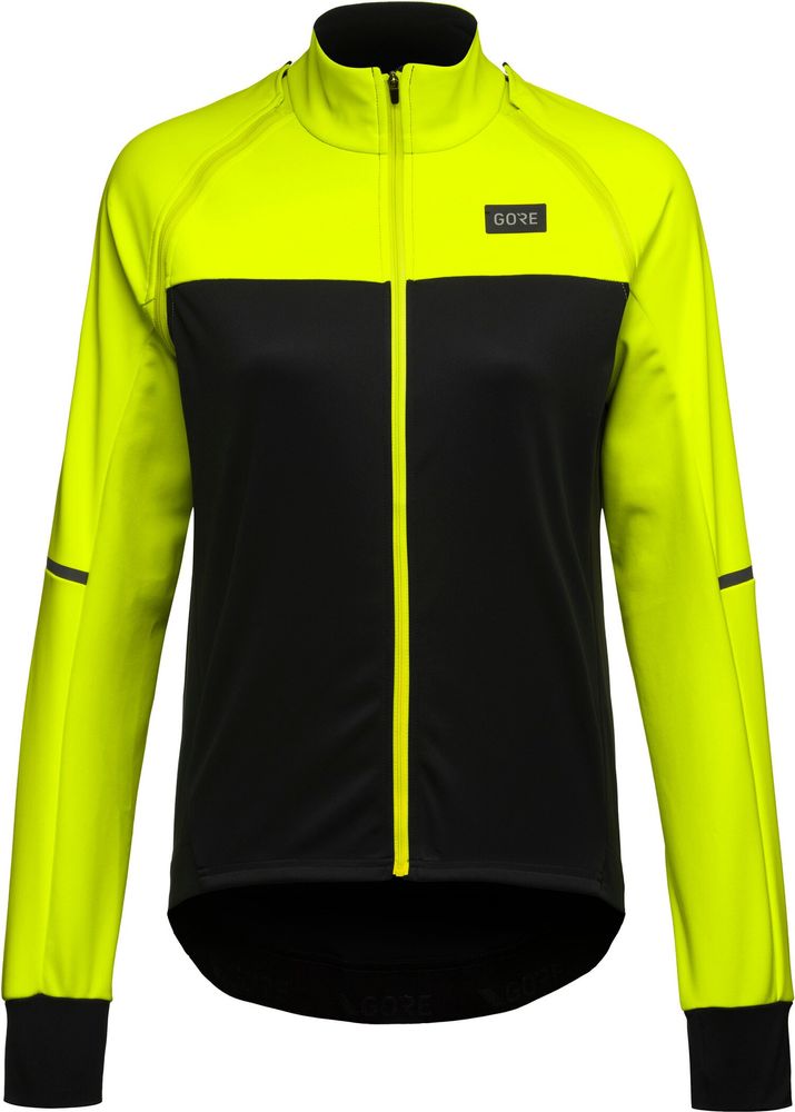 Gore Phantom Jacke Damen - black/neon yellow