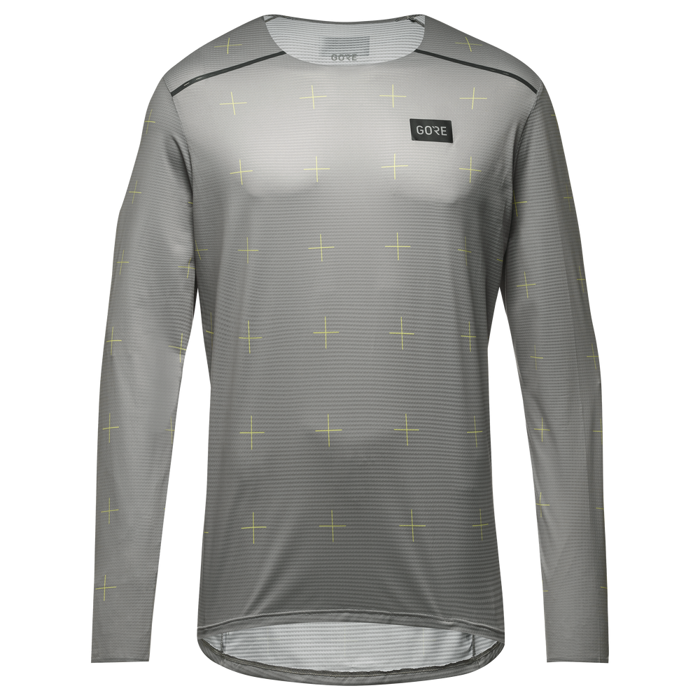 Gore Contest Langärmeliges Shirt Herren - lab gray