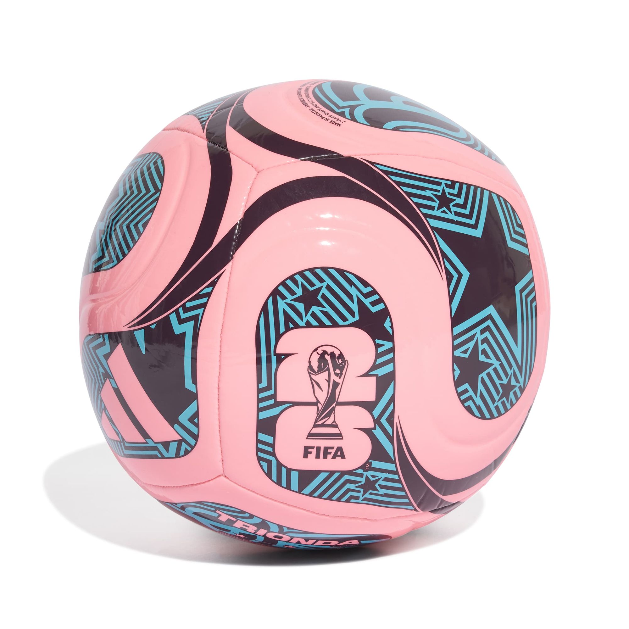adidas Ball Trionda Fußball Weltmeisterschaft 2026 World Cup Club Ball - beampk/nobred/blue