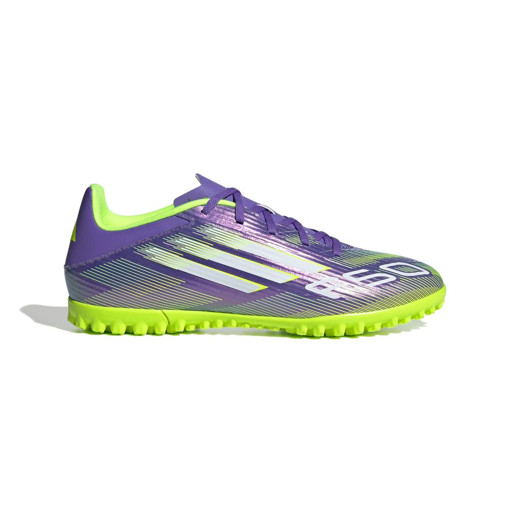 adidas F50 Club Tf - purrus/ftwwht/luclem