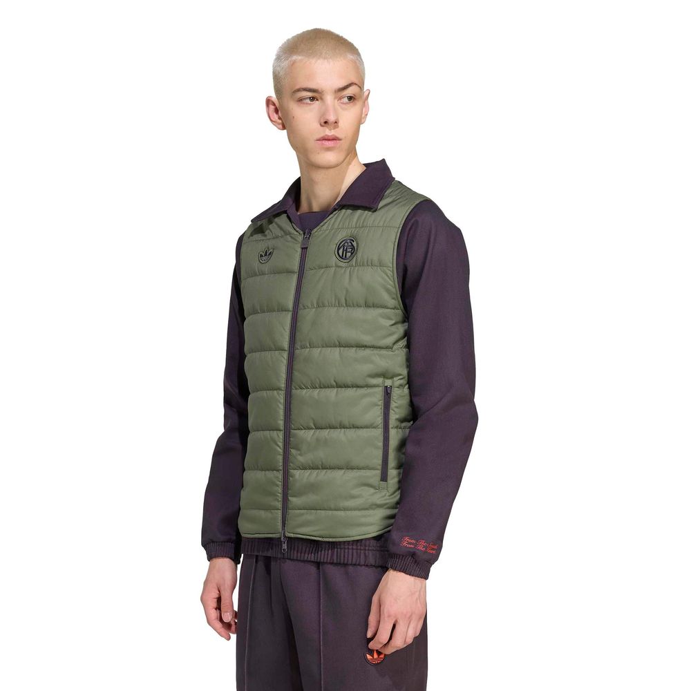adidas Fcb Icon Vest - aurbla/basgrn