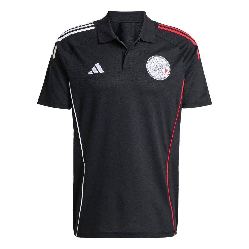 adidas Ajax Polo - black/white/bolred