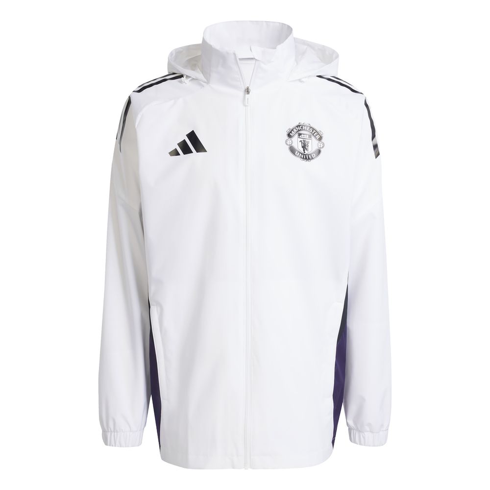 adidas Mufc Aw Jacke - white/aurplu/black