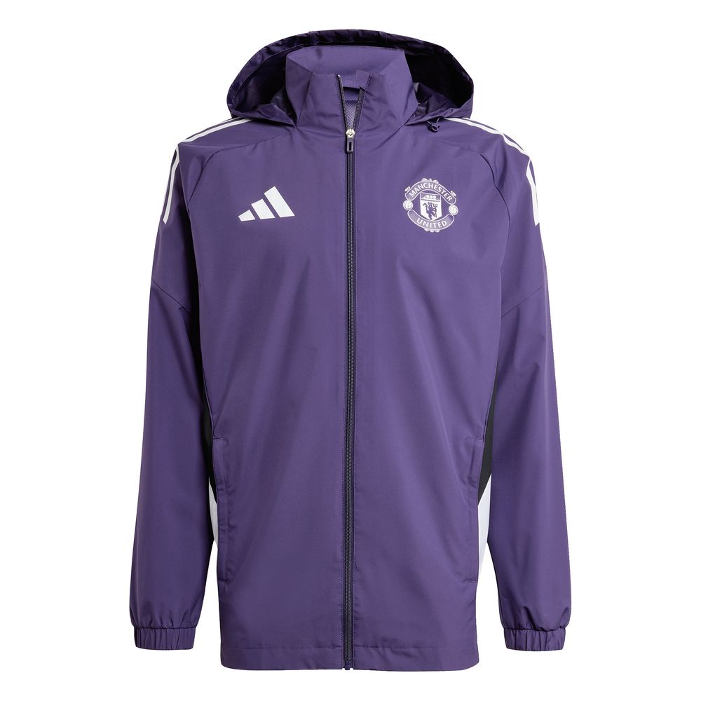 adidas Mufc Aw Jacke - aurplu/white/black