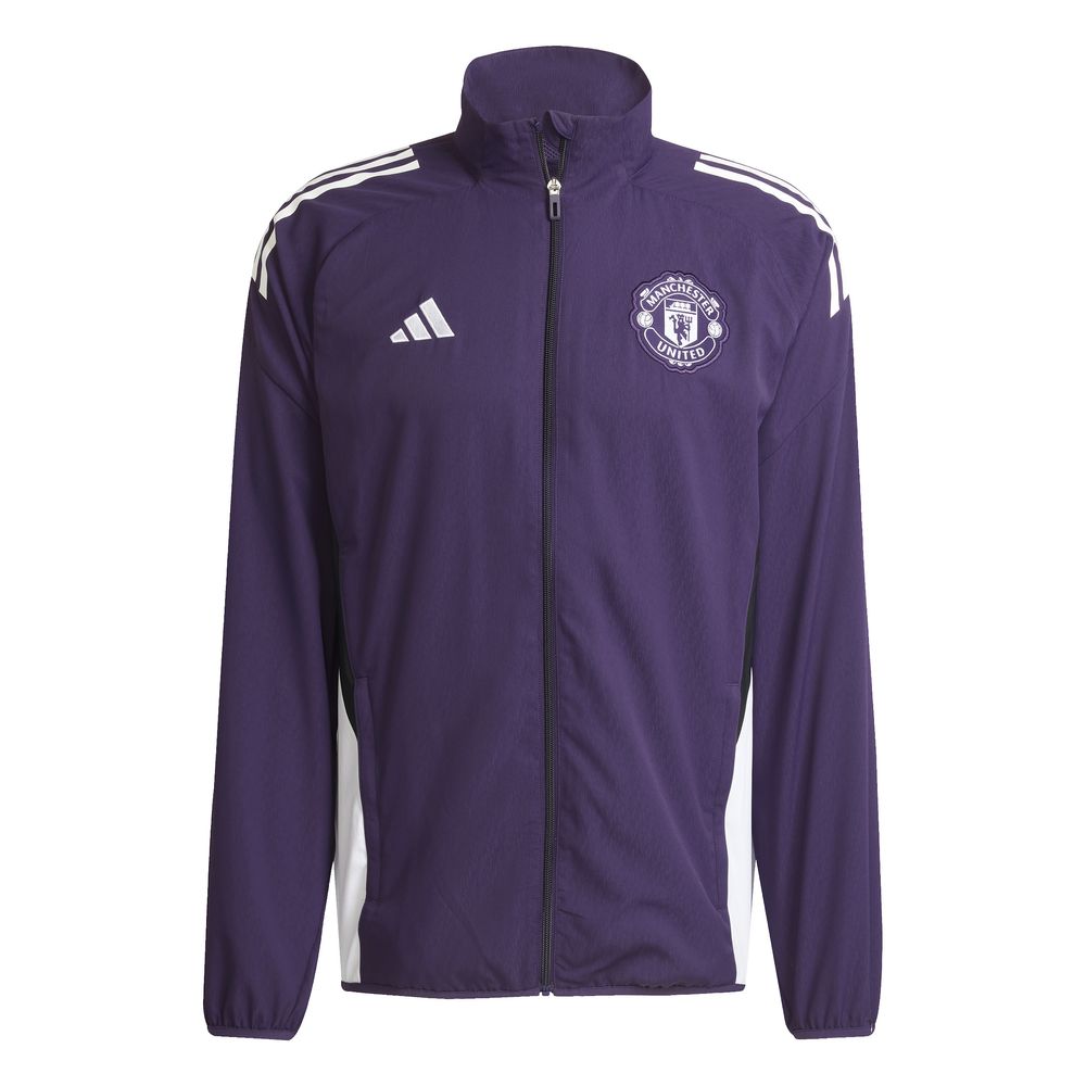 adidas Mufc Pre Jacke - aurplu/white/black