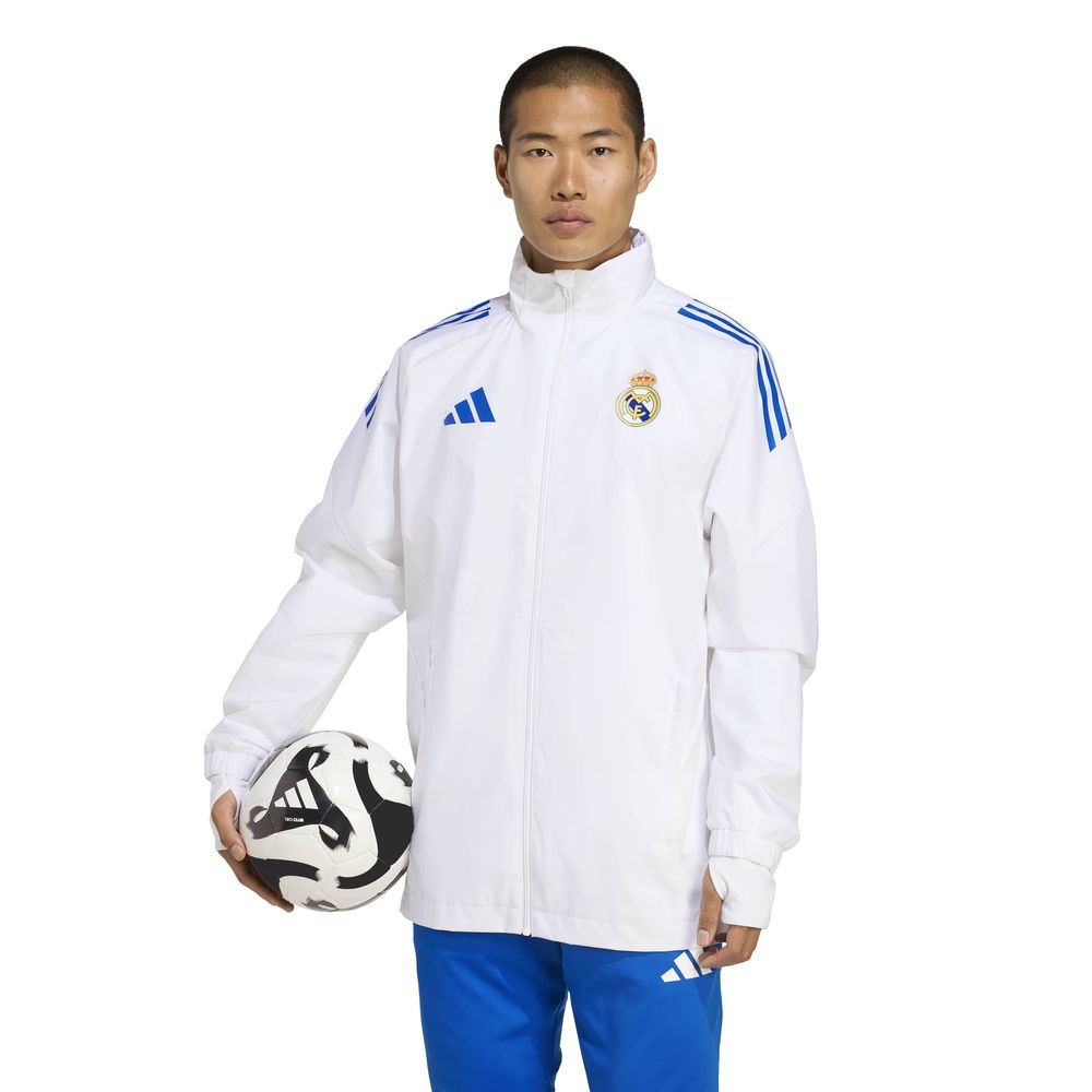 adidas Real Eu Aw Jacke - white