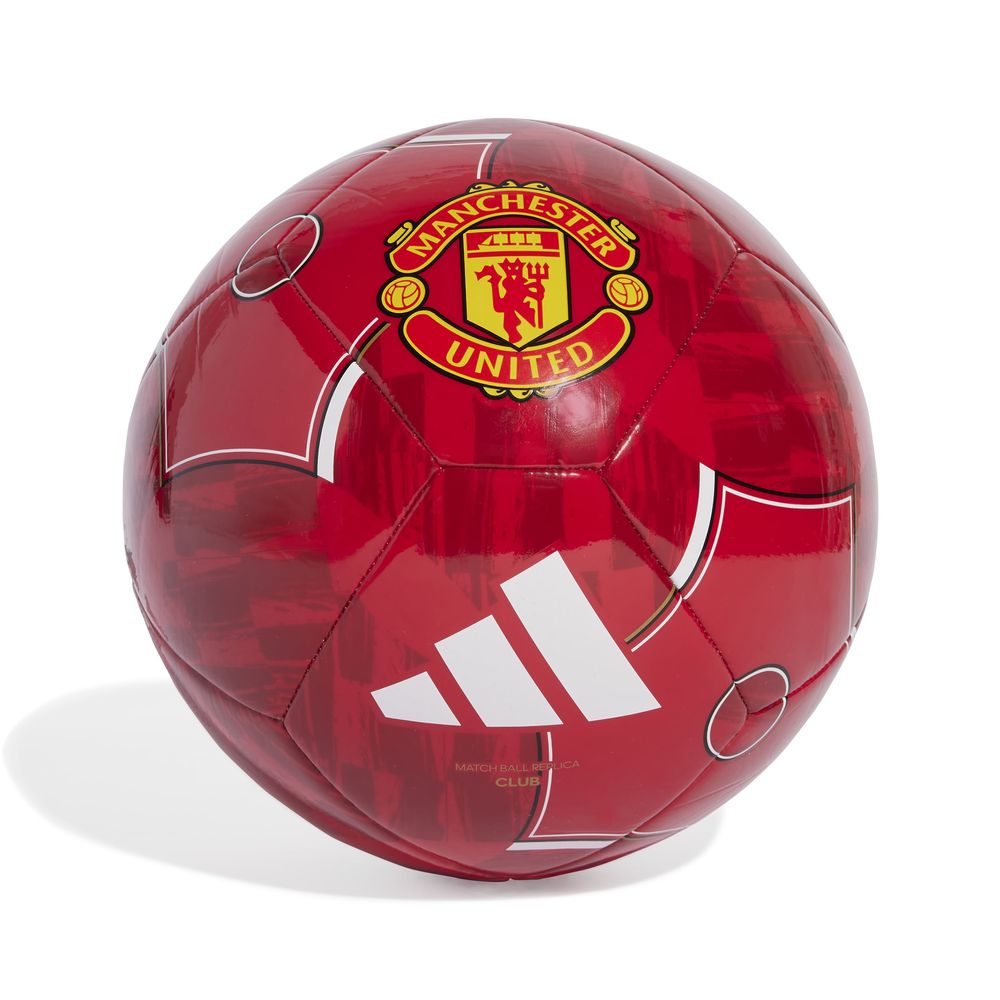 adidas Mufc Clb Home - mufred/actmar/black