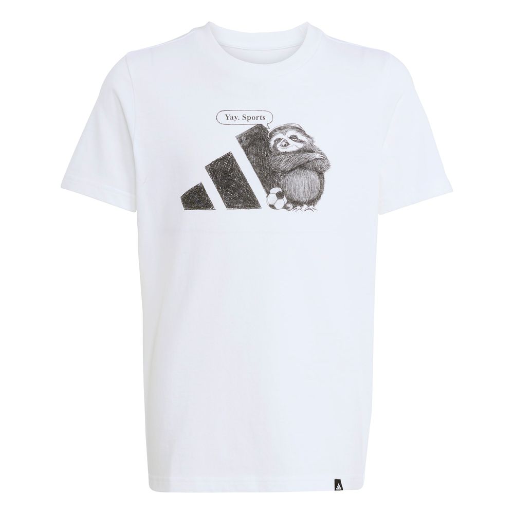 adidas J Yay Sport T - white