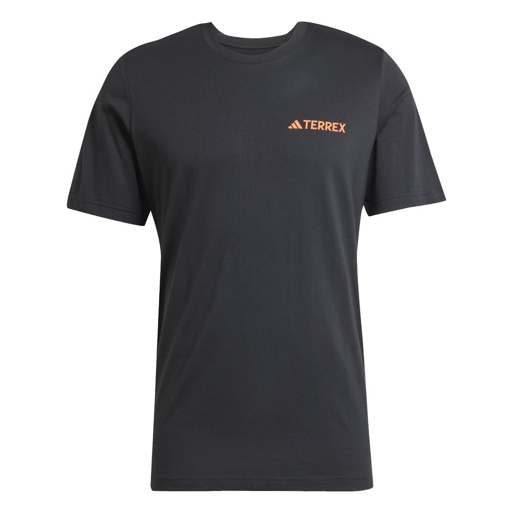 adidas Tx Mountain Tee - black/seimor