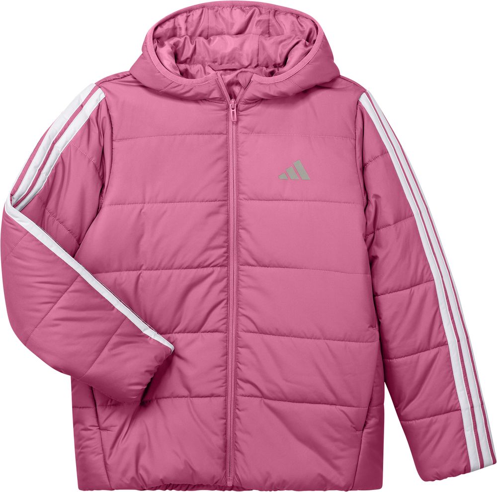 adidas J Ess 3S Jacke - pnkfus/white