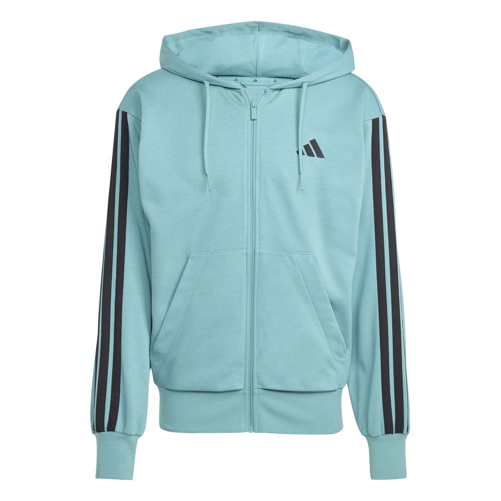 adidas M 3S Ft Fz Hd - powtea/black