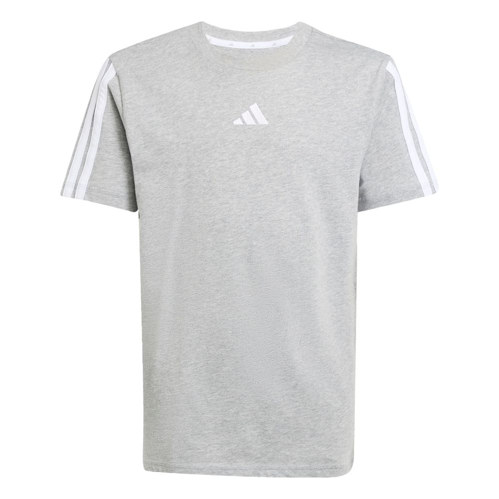 adidas J 3S Tee 160 - mgreyh/white