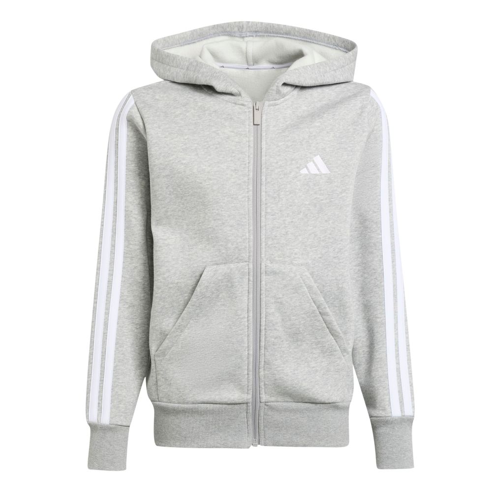 adidas J 3S Fl Fz Hd - mgreyh/white