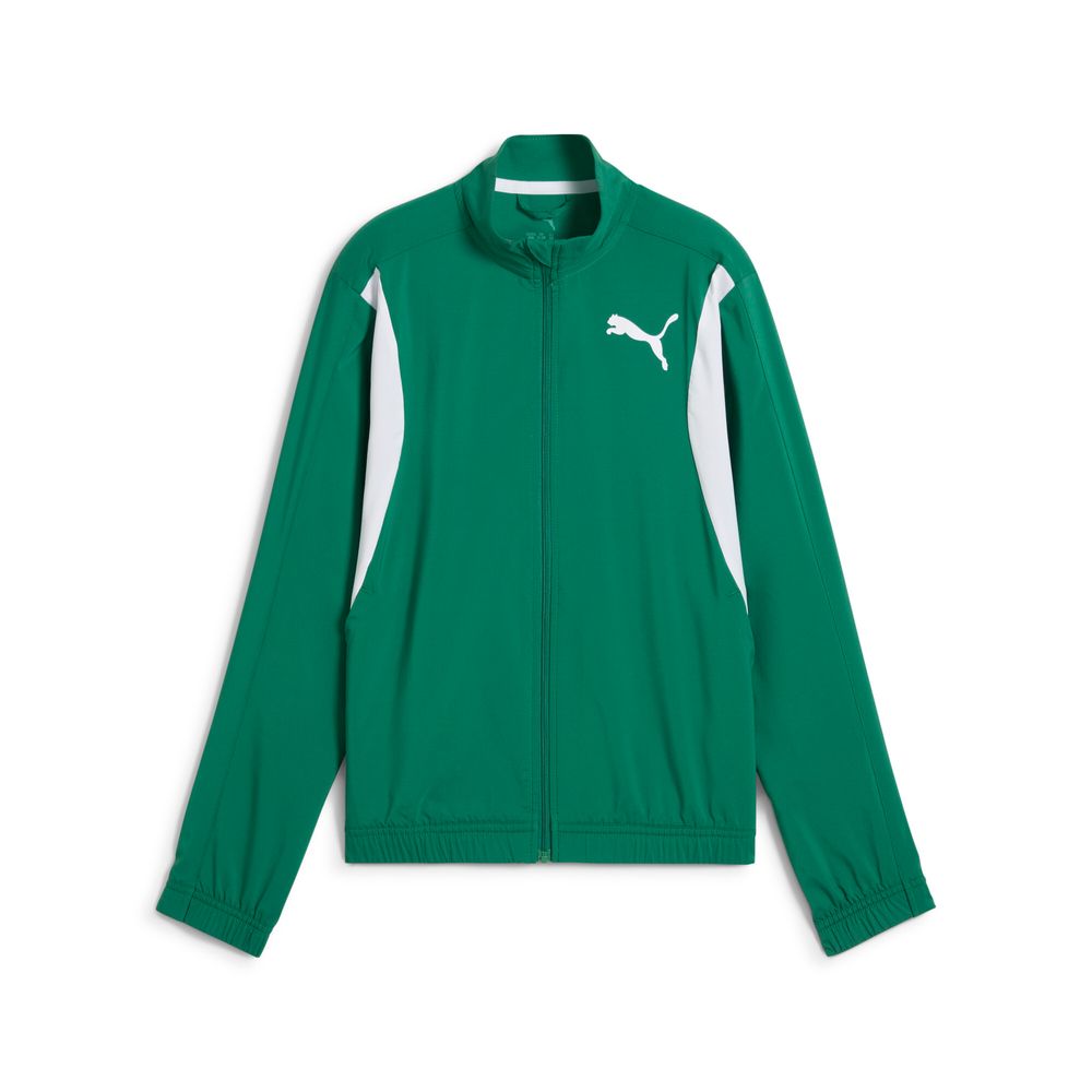 Puma Y Kinder CROSS THE LINE JACKET 3.0 - grün