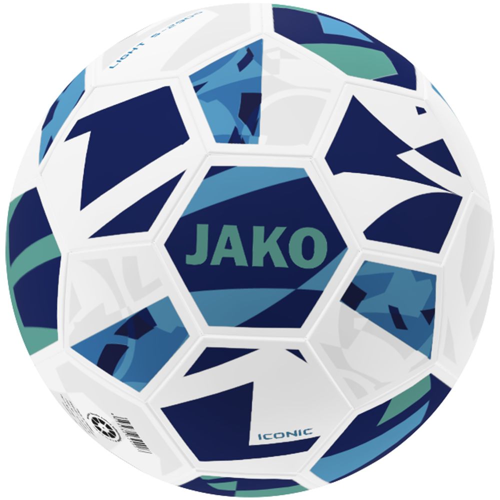 Jako Lightball Iconic - weiß/navy/mint, 290g