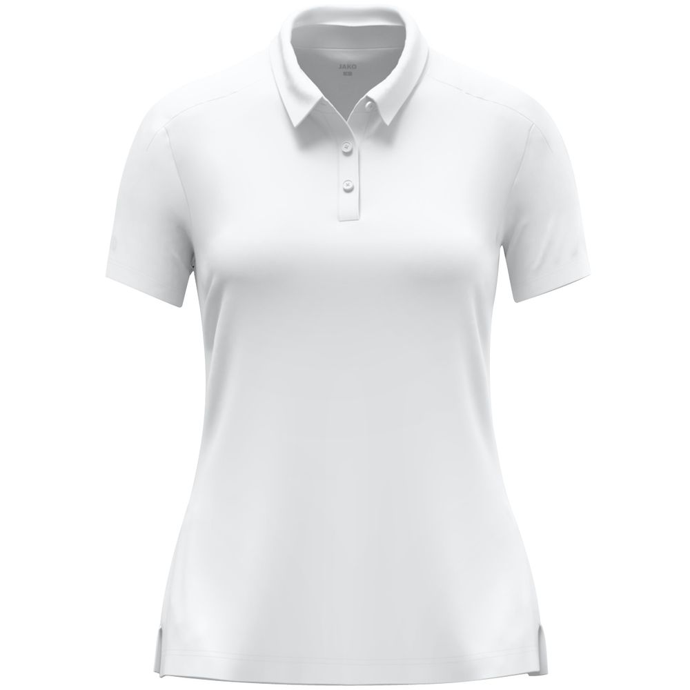 Jako Polo Uni Damen - weiß