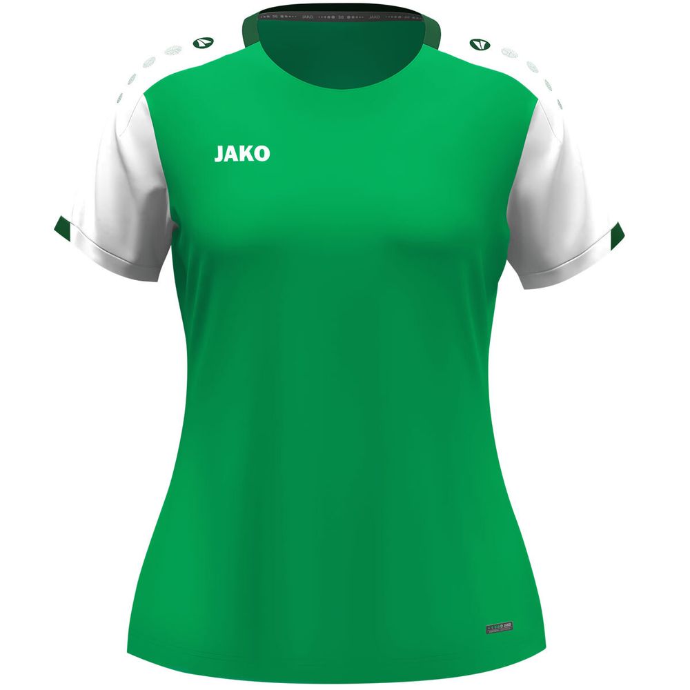 Jako T-Shirt Dynamic Damen - grün/weiß/dunkelgrün
