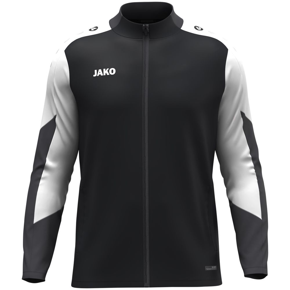 Jako Polyesterjacke Dynamic - schwarz/weiß/anthrazit