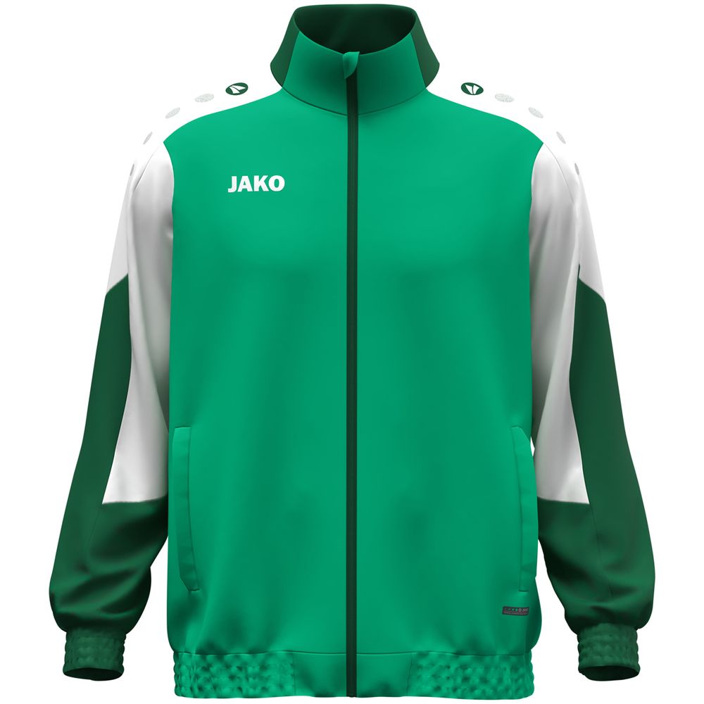 Jako Webjacke Dynamic - grün/weiß/dunkelgrün