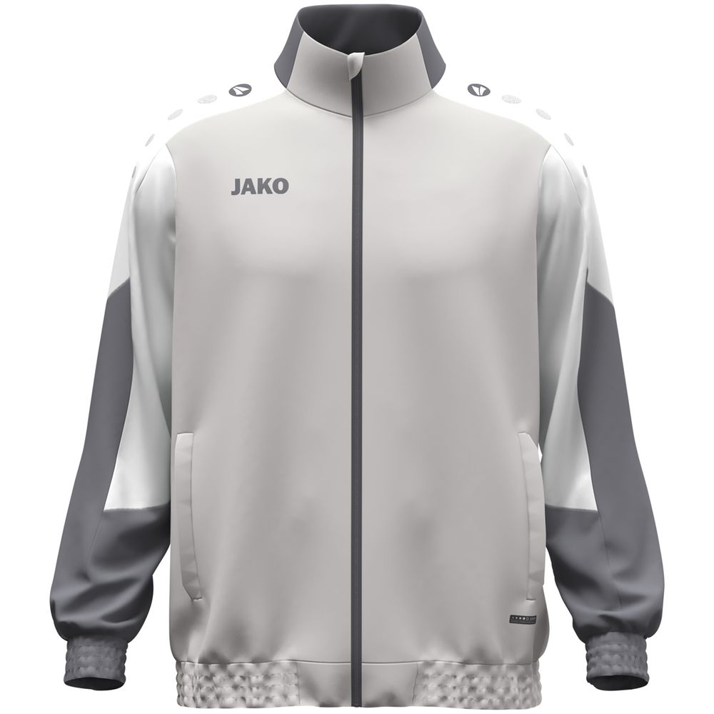 Jako Webjacke Dynamic - hellgrau/weiß/grau