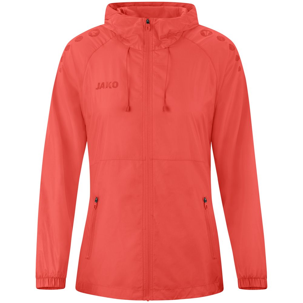 Jako Lightweightjacke Flow Damen - coral