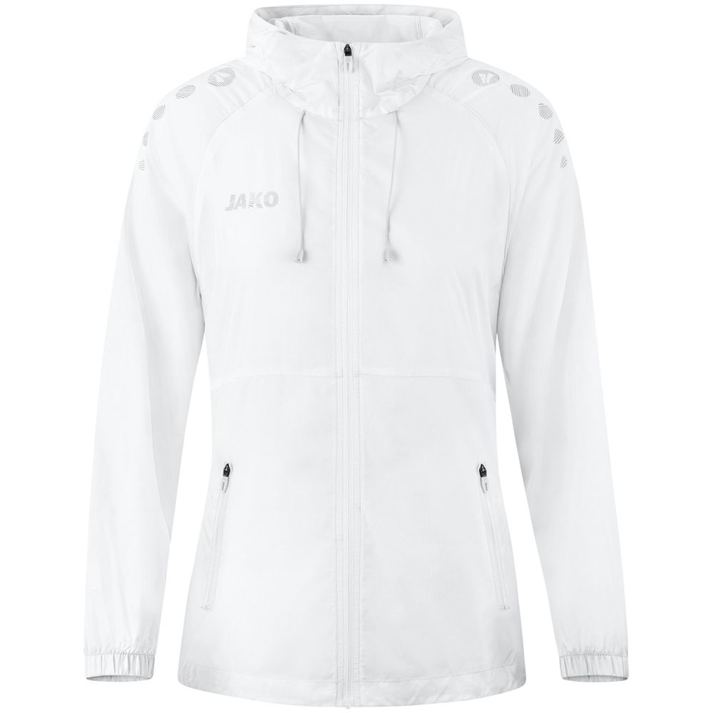 Jako Lightweightjacke Flow Damen - weiß