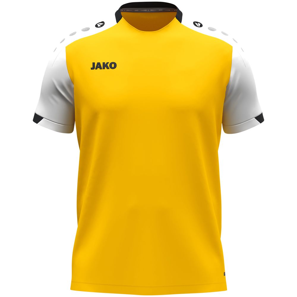 Jako T-Shirt Dynamic - gelb/weiß/schwarz