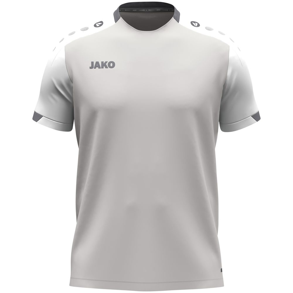 Jako T-Shirt Dynamic - hellgrau/weiß/grau
