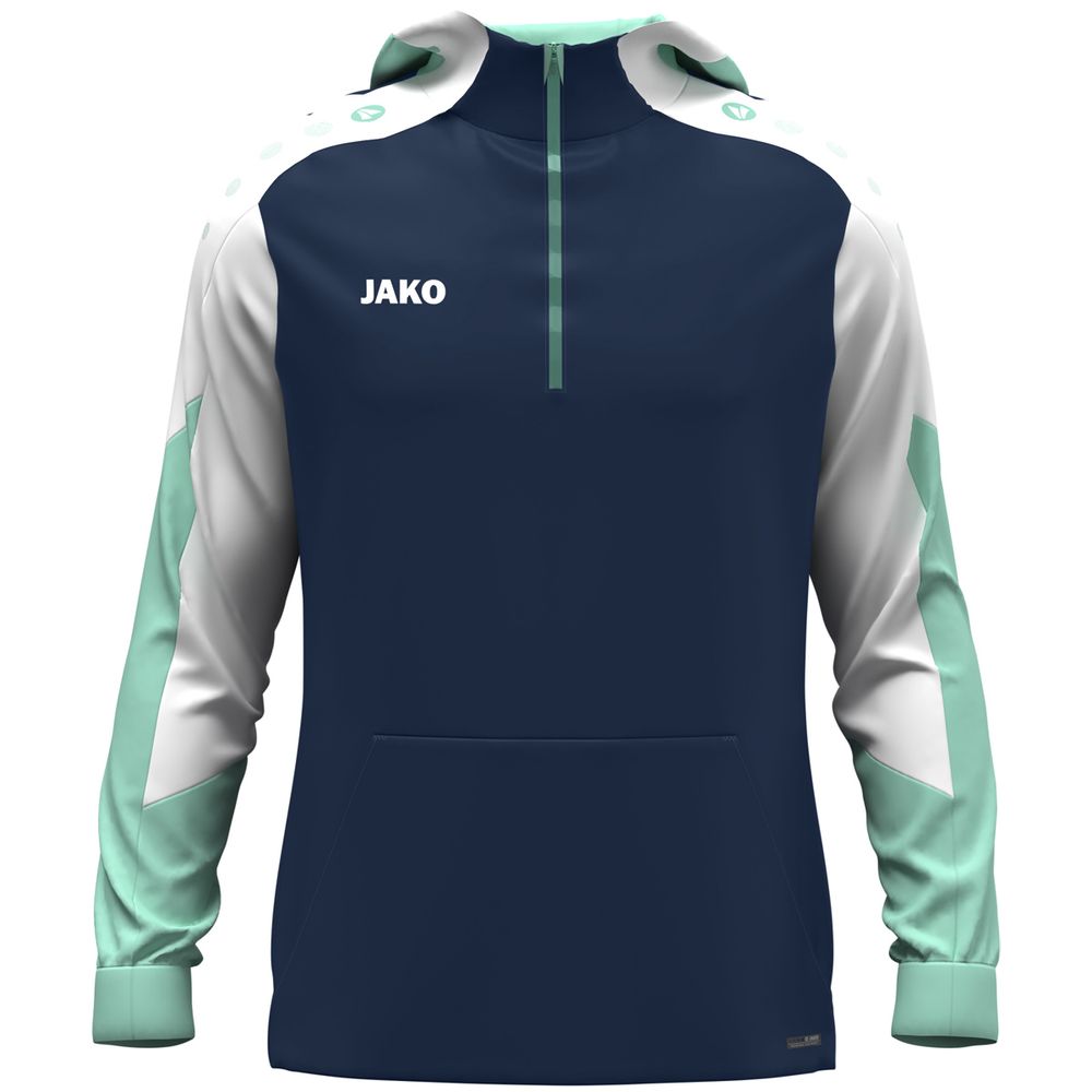 Jako Zip Hoodie Dynamic - marine/weiß/minze