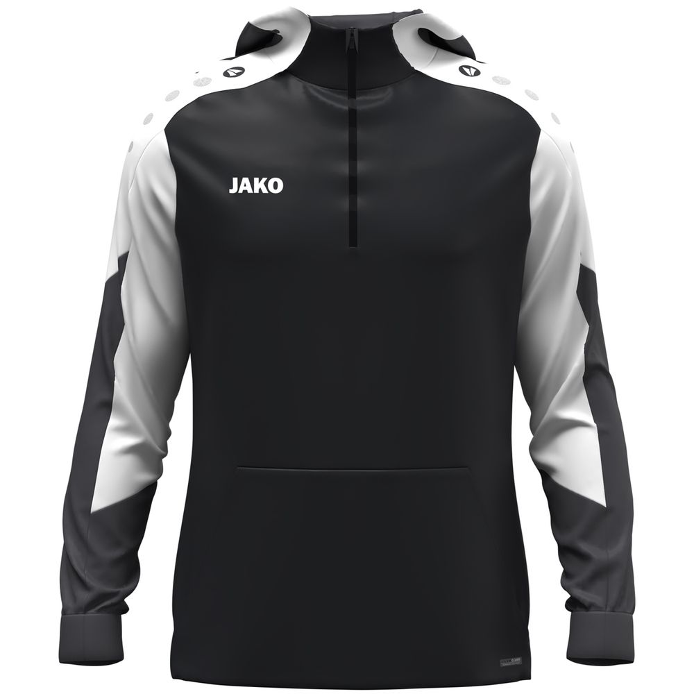 Jako Zip Hoodie Dynamic - schwarz/weiß/anthrazit
