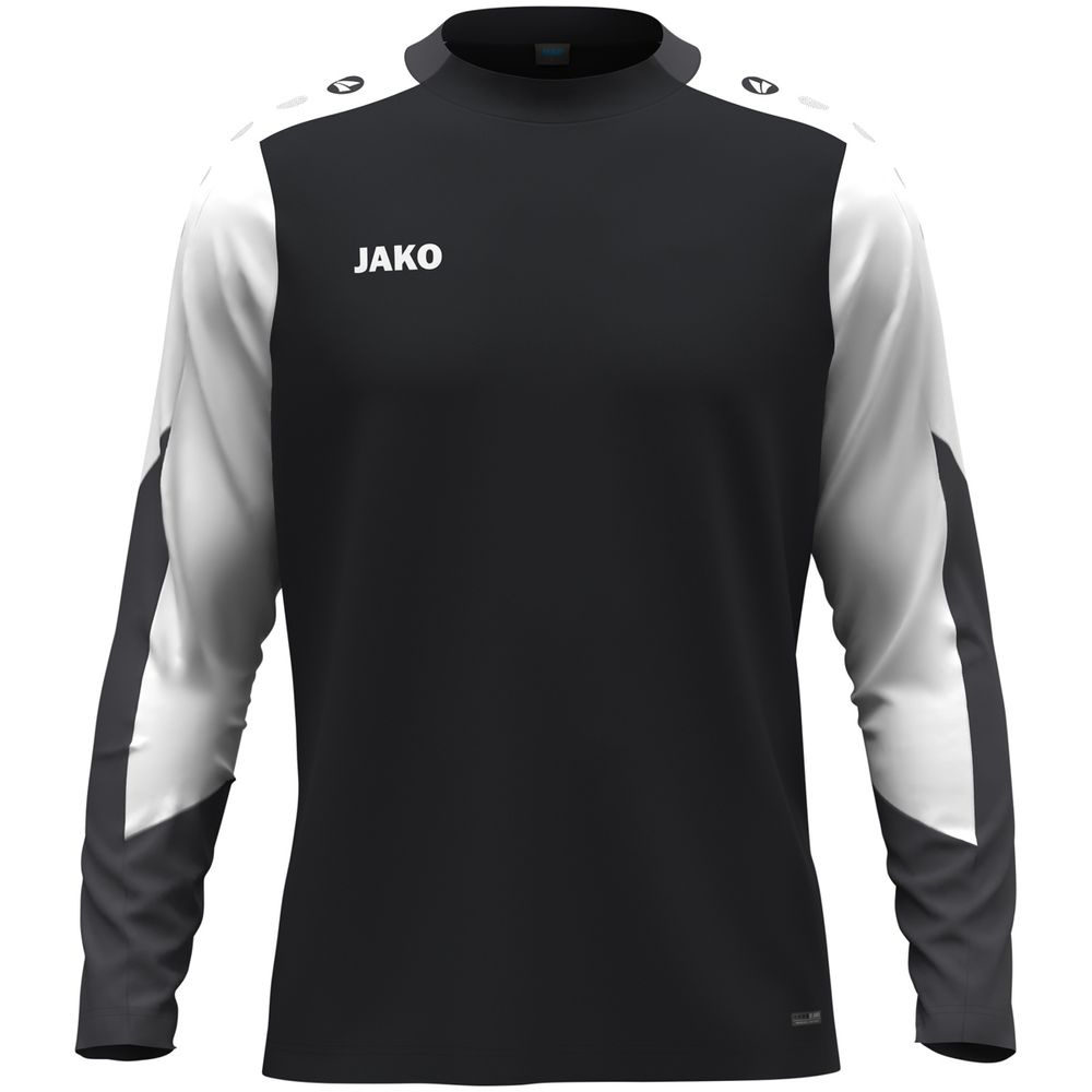 Jako Longsleeve Dynamic - schwarz/weiß/anthrazit