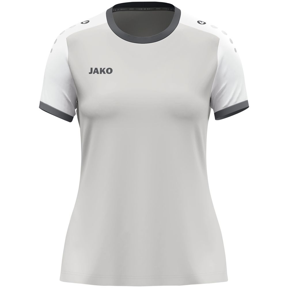 Jako Trikot Dynamic Ka Damen - hellgrau/weiß/grau
