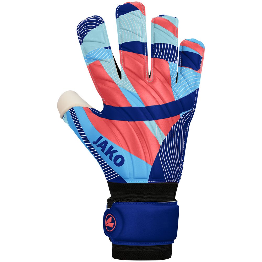 Jako Tw-Handschuh River Basic Rc - navy/skyblue/coral