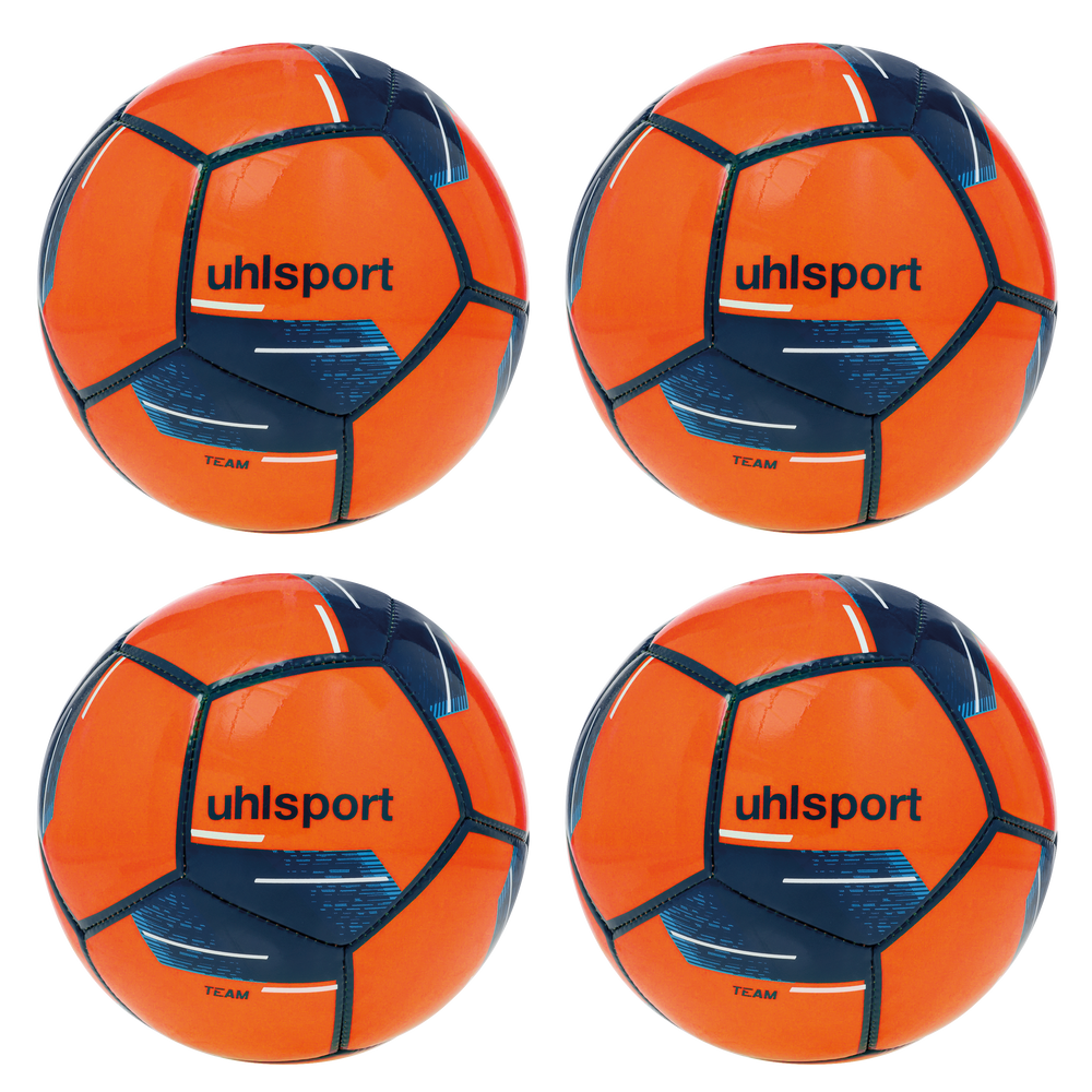 Uhlsport Team Mini (4X1 Colour) - fluo orange/marine/weiß