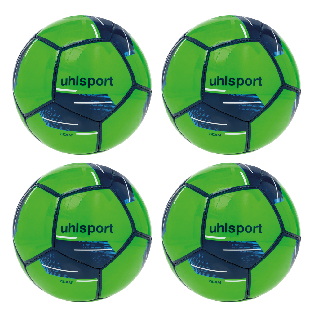 Uhlsport Team Mini (4X1 Colour) - fluo grün/marine/weiß