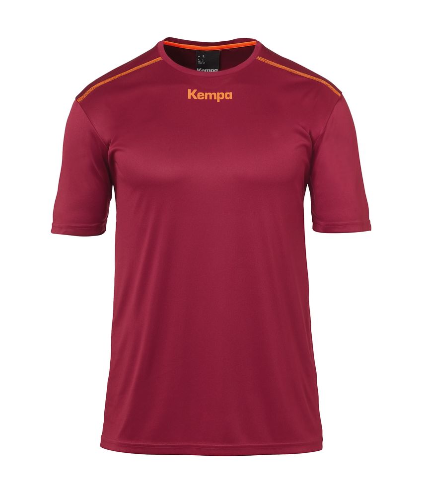 Kempa Poly Shirt - deep rot