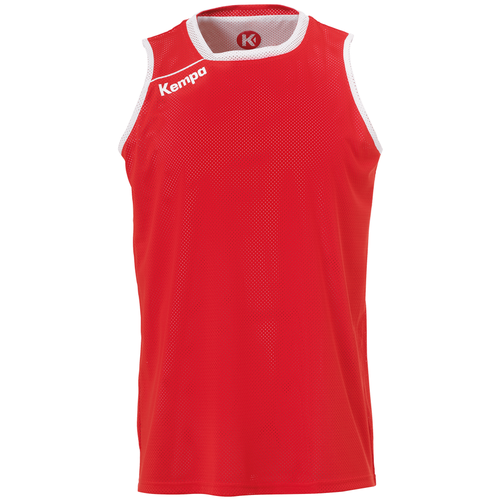 Kempa Reversible Tank Top - rot/weiß