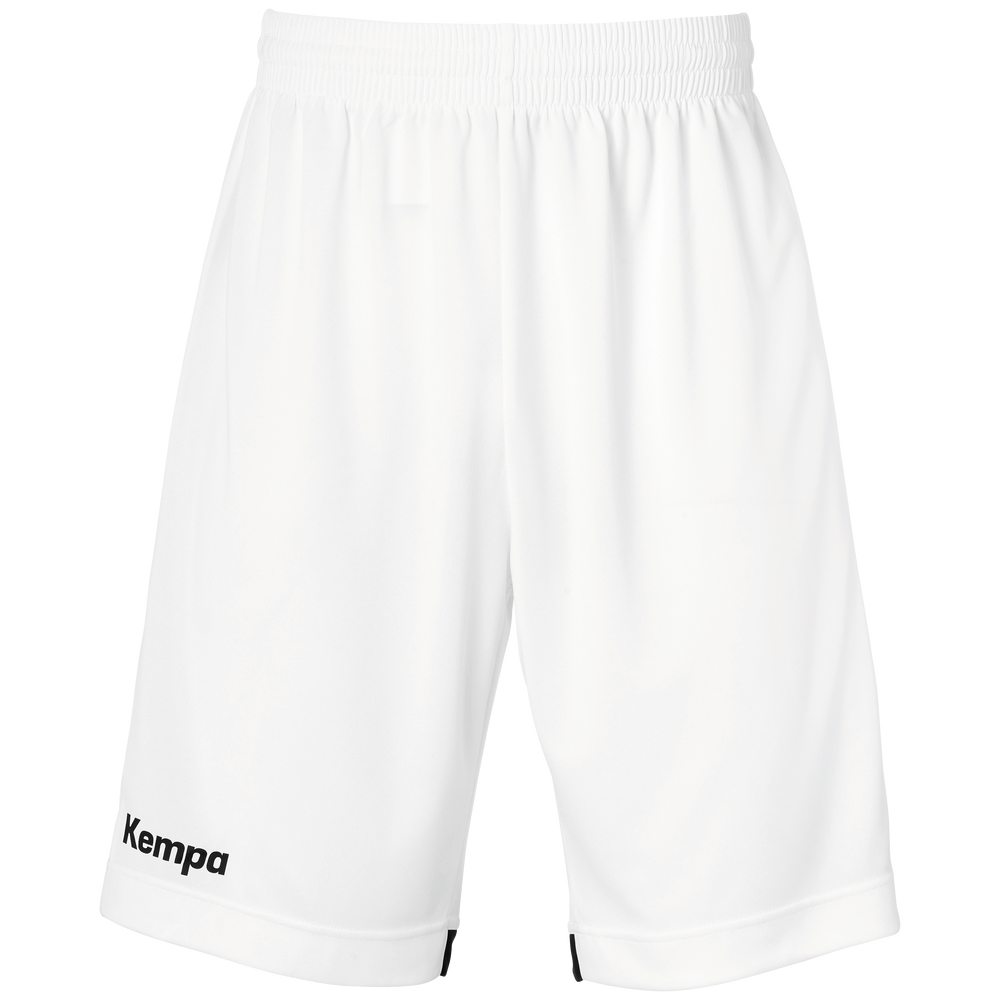 Kempa Player Long Shorts - weiß/schwarz