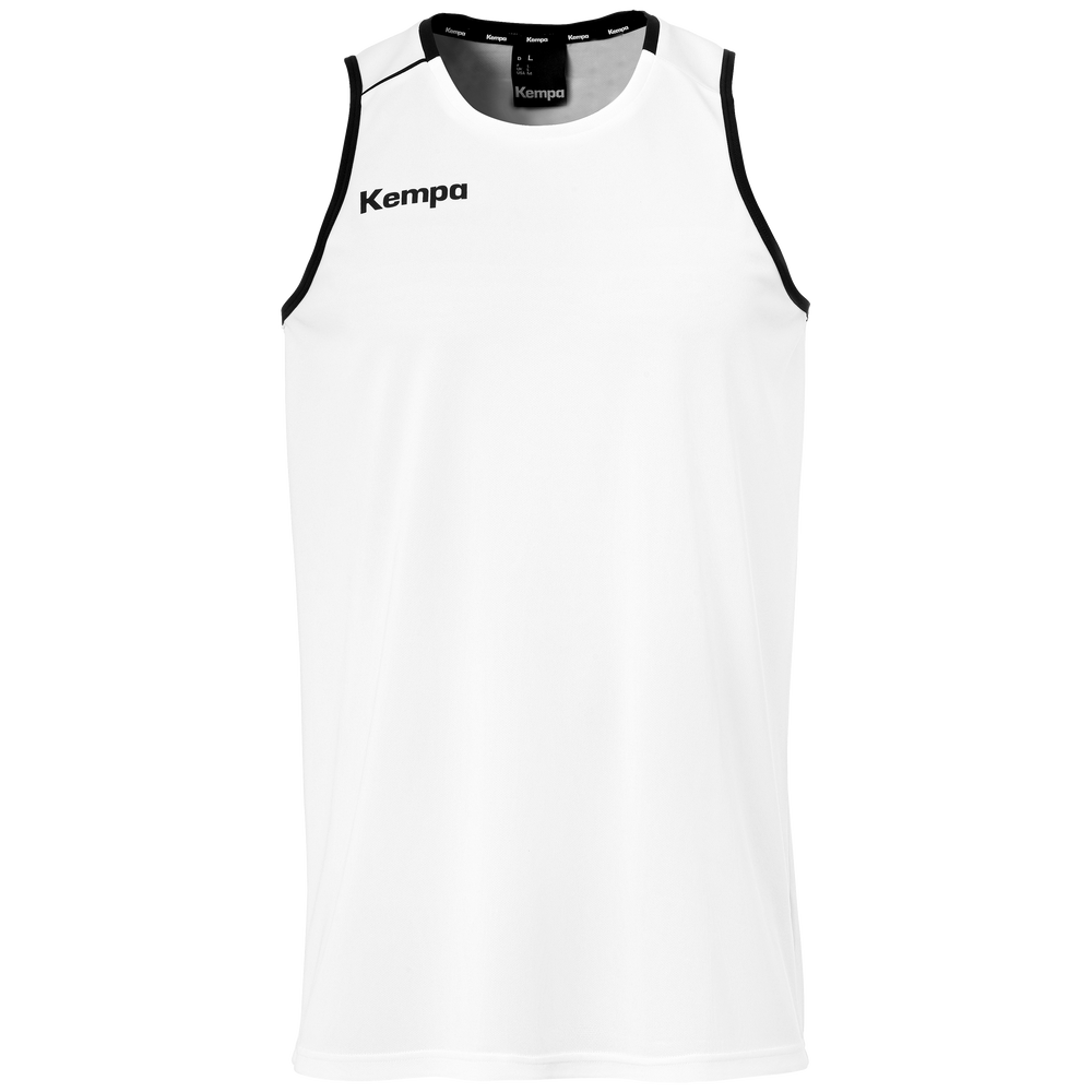 Kempa Player Tank Top - weiß/schwarz