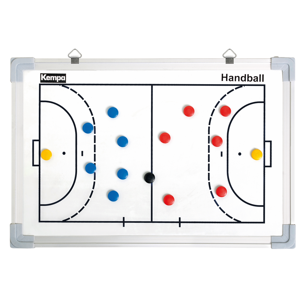 Kempa Taktiktafel Inkl. Magnet Spielersätze - weiß