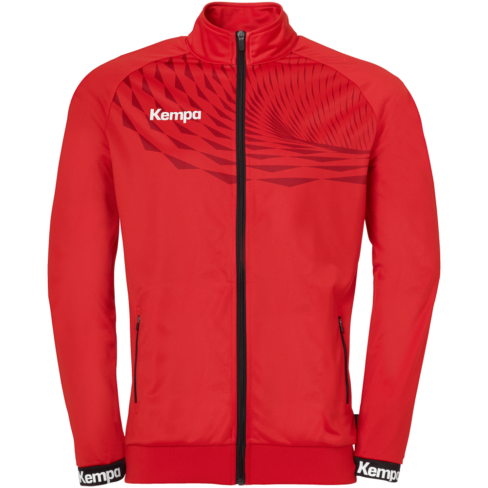 Kempa Wave 26 Poly Jacket - rot/chilirot