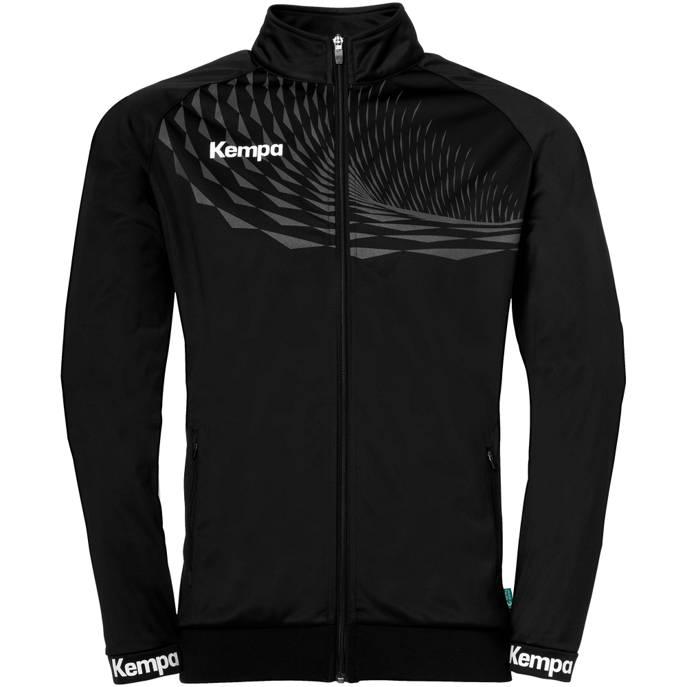 Kempa Wave 26 Poly Jacket - schwarz/anthra
