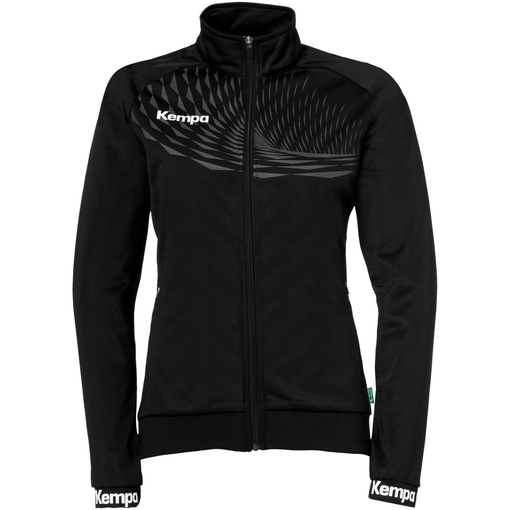 Kempa Wave 26 Poly Jacket Women - schwarz/anthra
