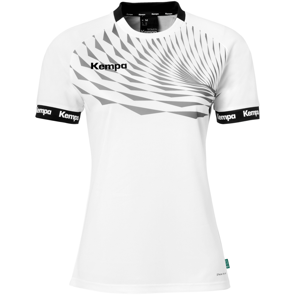 Kempa Wave 26 Shirt Women - weiß/grau